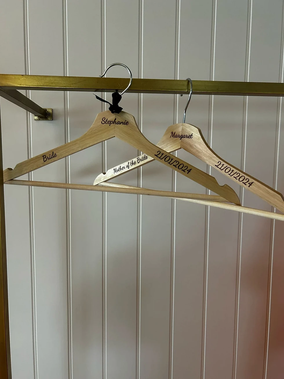 Thumbnail: Personalised Wedding Hangers