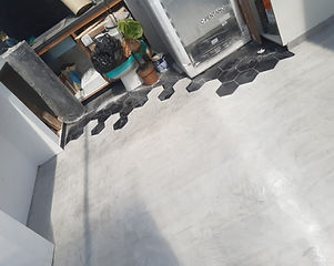 cimento queimado cinza claro