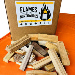 Mini Firewood Mix - Flames of the Northwoods | Back40MiniFirewood