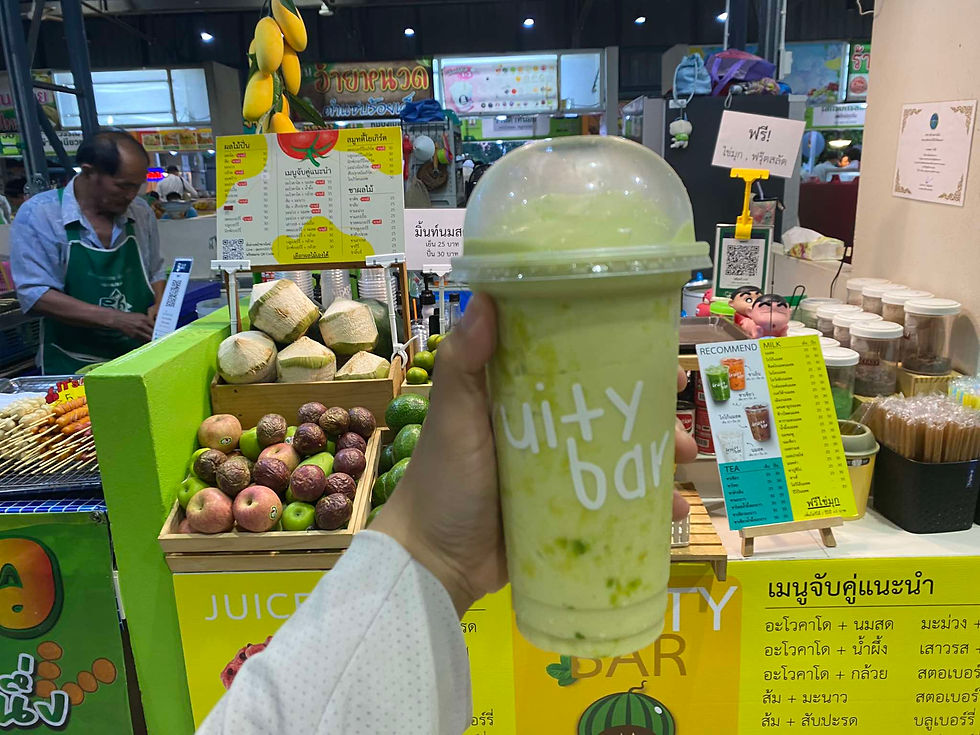 ตลาดน้อย มมส กินอะไรดี