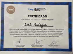 Certificado Iluminación