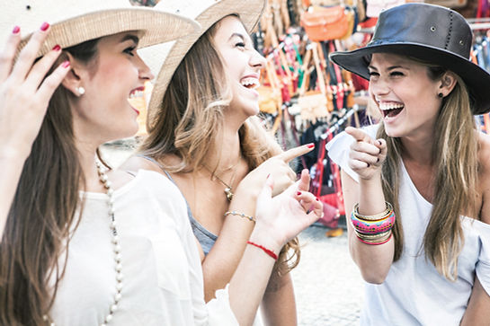 Girls with Hats
