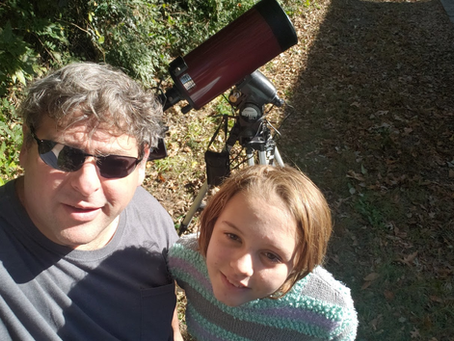November 11, 2019 Mercury transit with AnnaLeigh (8 Pics)