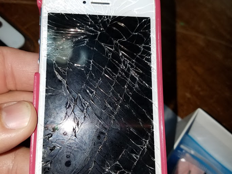 Phone Repair with Daughter, June 19, 2016 (7 Pics)