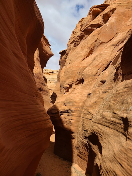 Cathedral Slot Canyon, March, 2022.