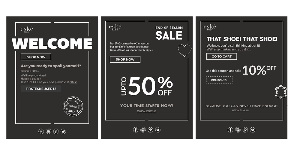Eske Paris Email Designs