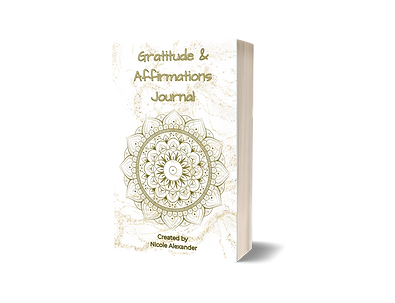 Front cover of Gratitude and Affirmations Journal transform your life starting today