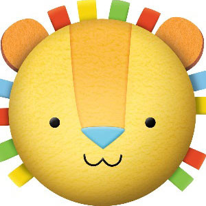 Giggle and Grow Lion: Multi-sensory Crinkle Book.