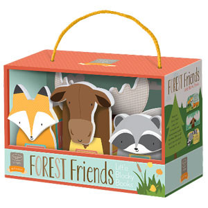 FOREST FRIENDS BLOCKY BOOK SET