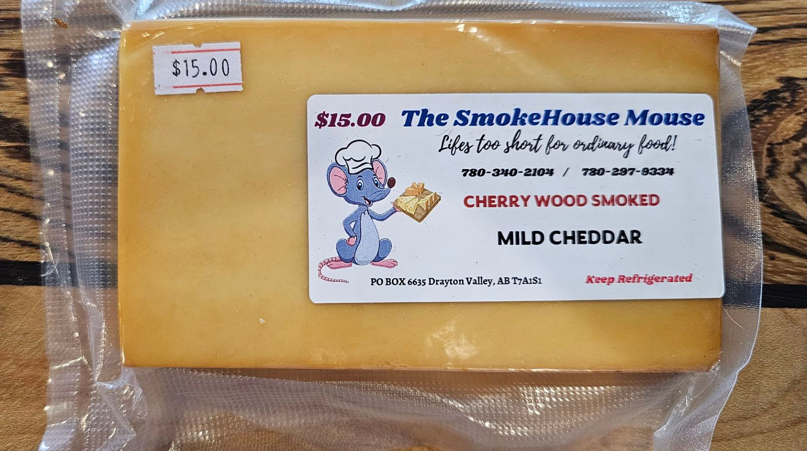 Mild Cheddar Cherry Wood