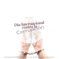 IDIdhSS, contra la corrupción