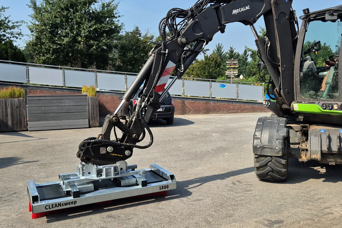 CLEANsweep – Beton- und Schüttgutflächen im Werk – Betonreste