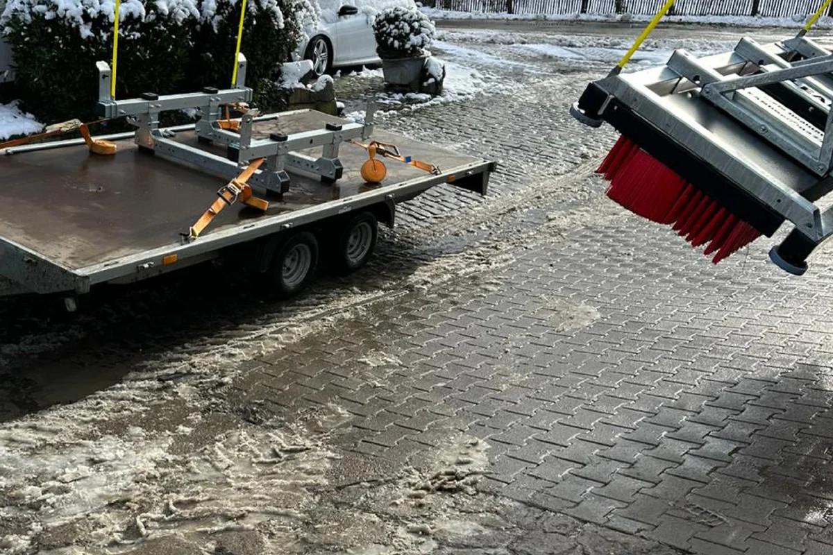 CLEANsweep im Einsatz – Bau – Sand