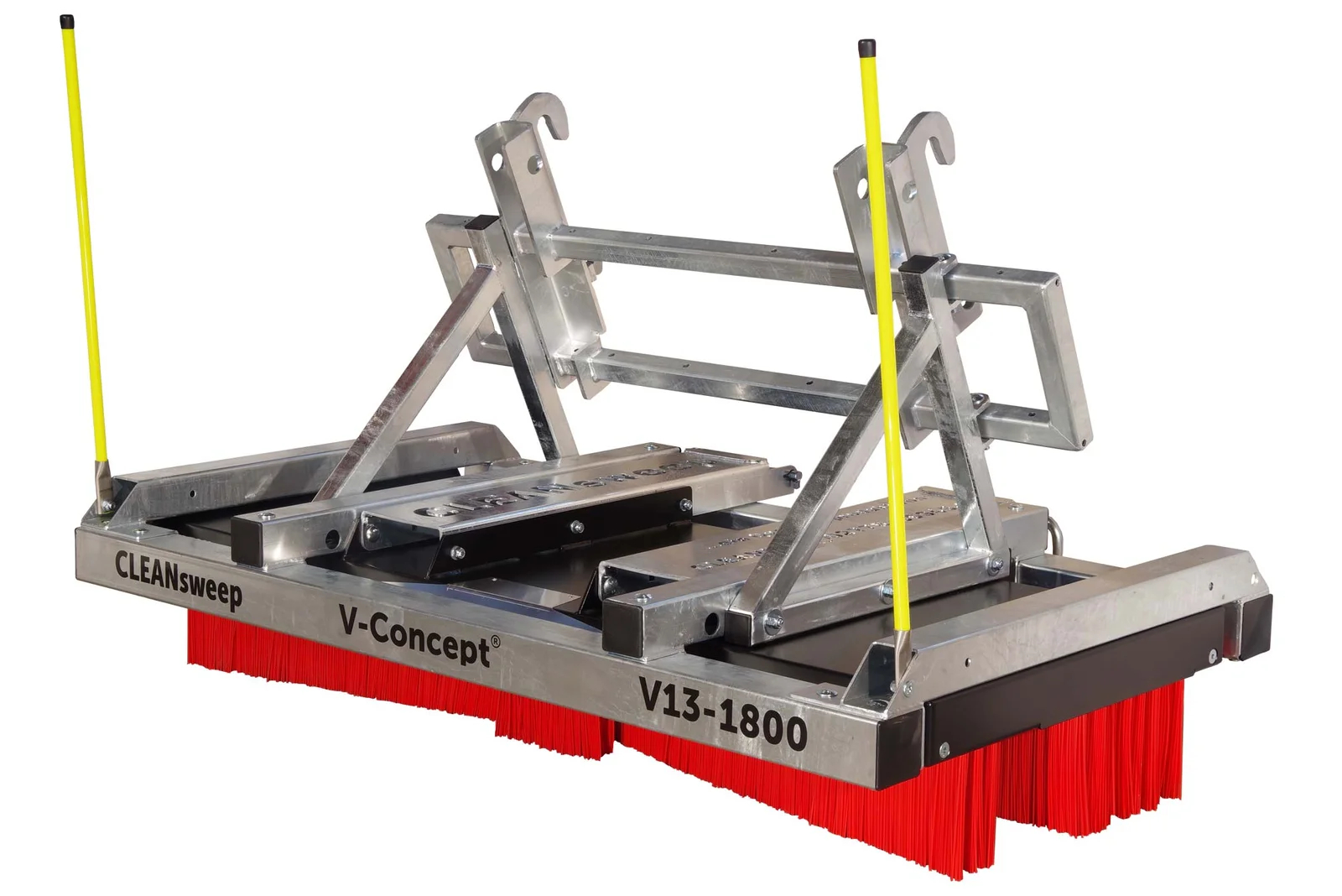 CLEANsweep V13 – Mittelklasse · Universal-Schnellwechselaufnahme