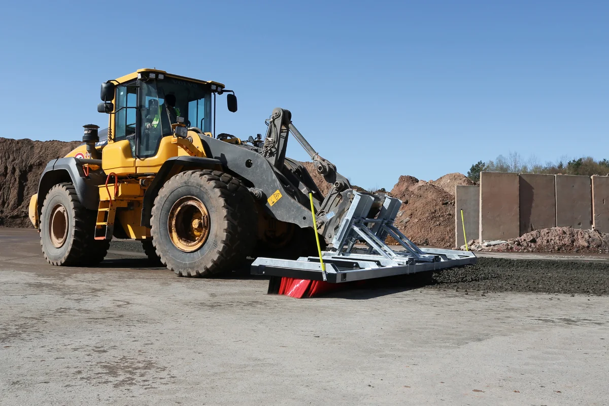 CLEANsweep im Einsatz – Bau – Sand