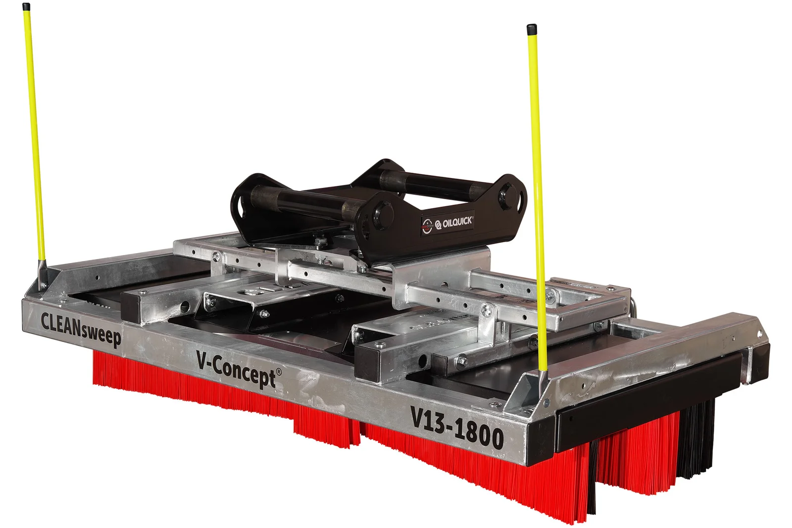 CLEANsweep V13 Premium – Empfehlung ⭐ · Bagger-Schnellwechselaufnahme