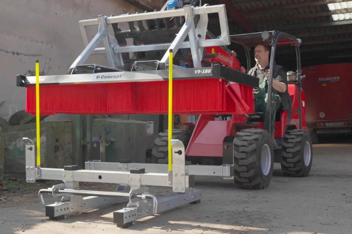CLEANsweep im Einsatz – Bau – Sand