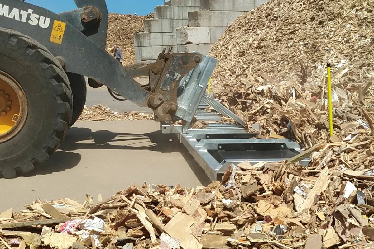 CLEANsweep im Einsatz – Recycling – Sand