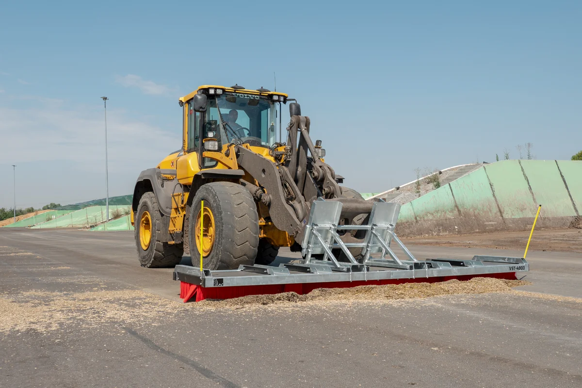 CLEANsweep im Einsatz – Biogas