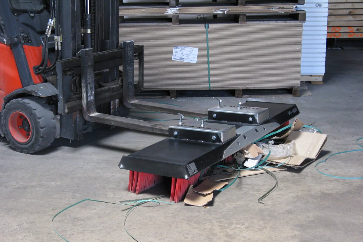 CLEANsweep im Einsatz – Logistik – Mischschrott
