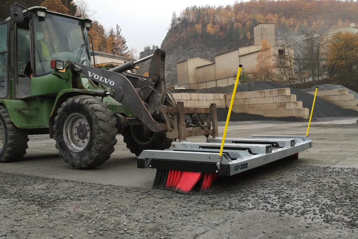 CLEANsweep im Einsatz – Bau – Sand