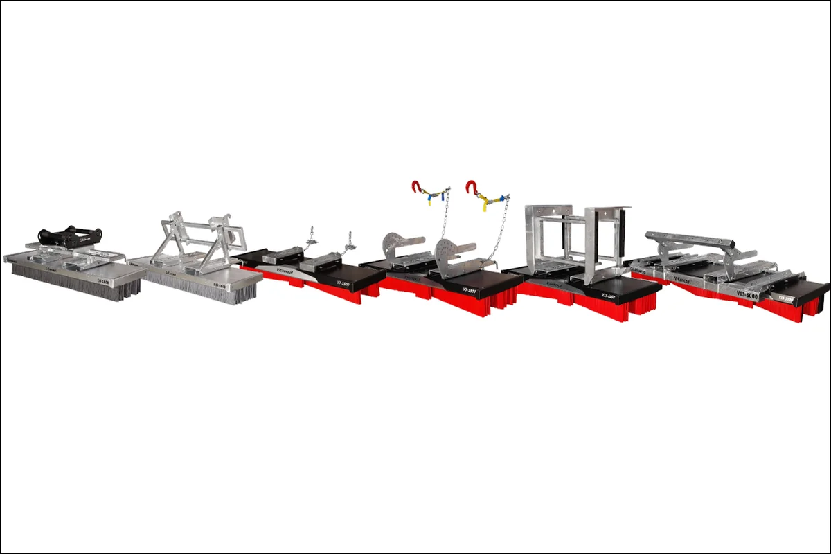 CLEANsweep V-Concept Kehrbesen im Vergleich zur rotierenden Kehrmaschine – Grafik