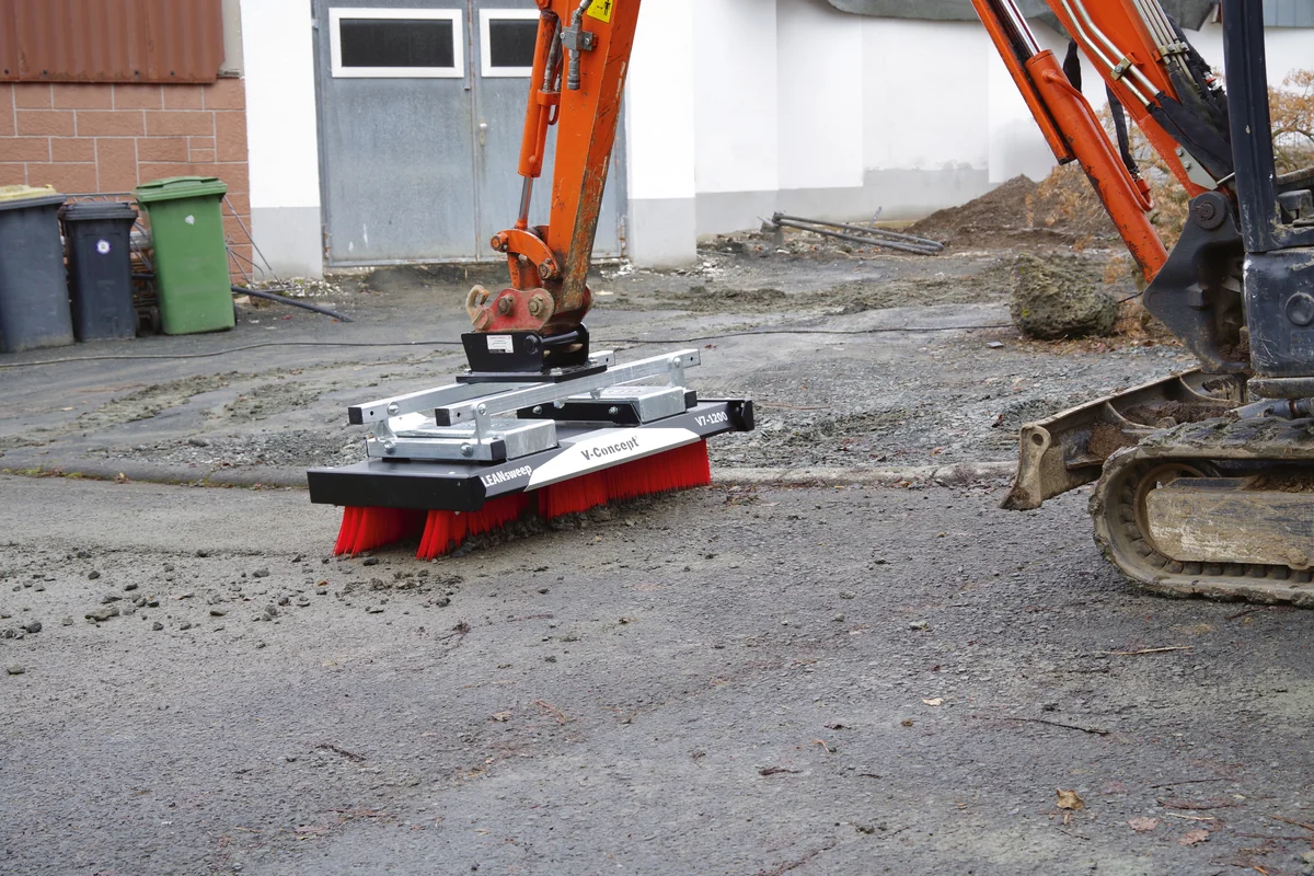 CLEANsweep im Einsatz – GaLa-Bau