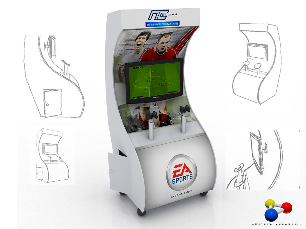 Expositor Flipper NC Games EA Fifa