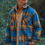 Thumbnail: Alberto Ink Flannel Overshirt