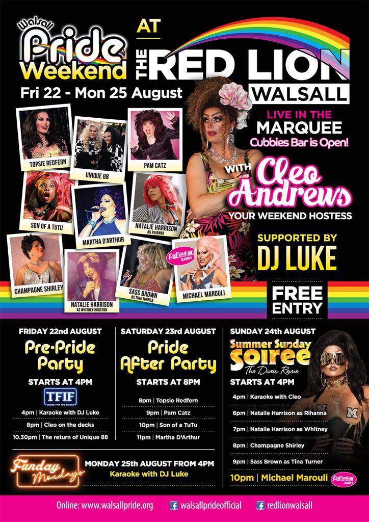 The Red Lion Pride After Party 
