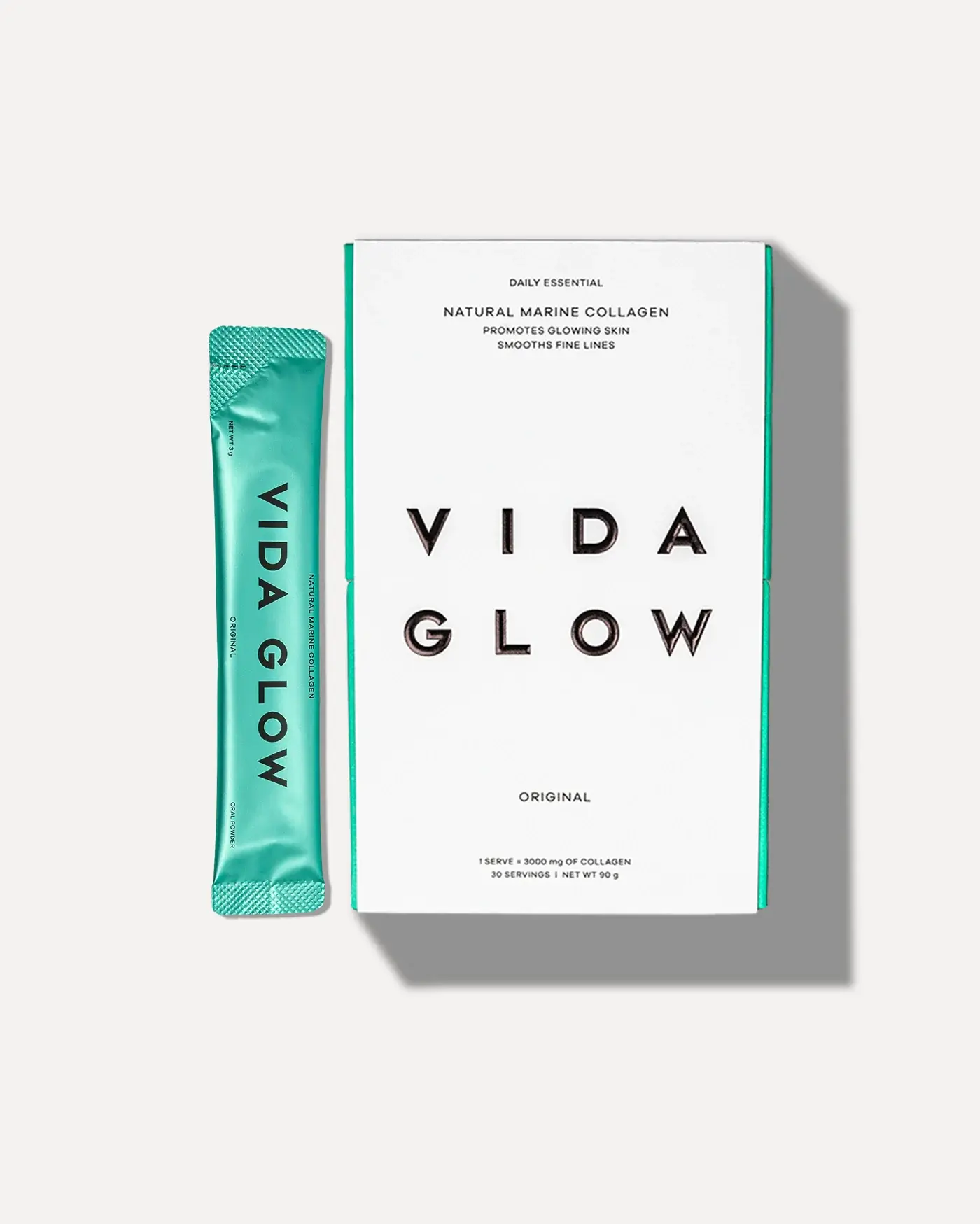 Vida Glow - Natural Marine Collagen Sachets 30s - Original