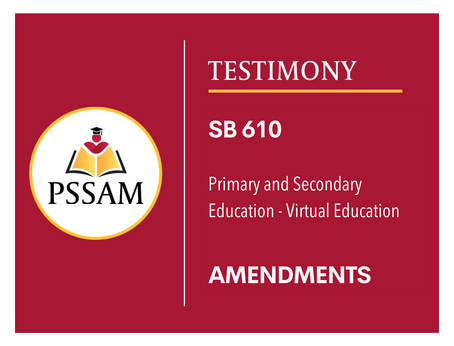 SB 610 Primary and Secondary Education - Virtual Education (Crossover)
