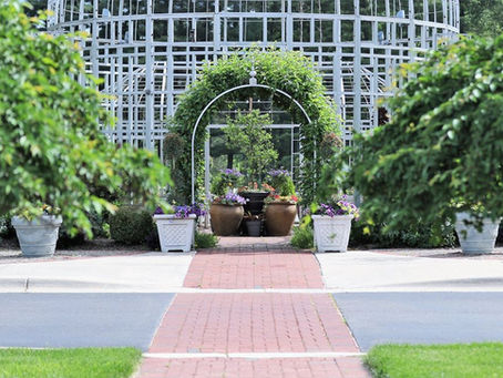 Intimate Garden Setting Proves Perfect for Postponed Nuptials
