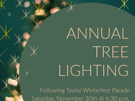 Annual Tree Lighting
