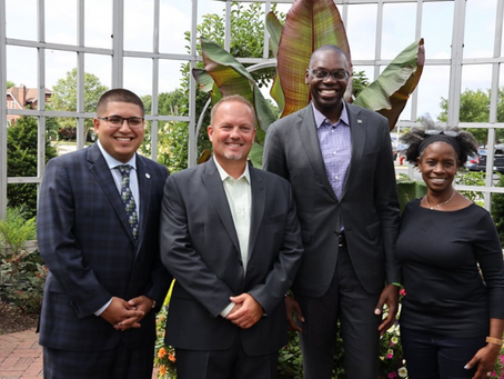 Lt. Governor Garlin Gilchrist Visits Taylor Conservatory