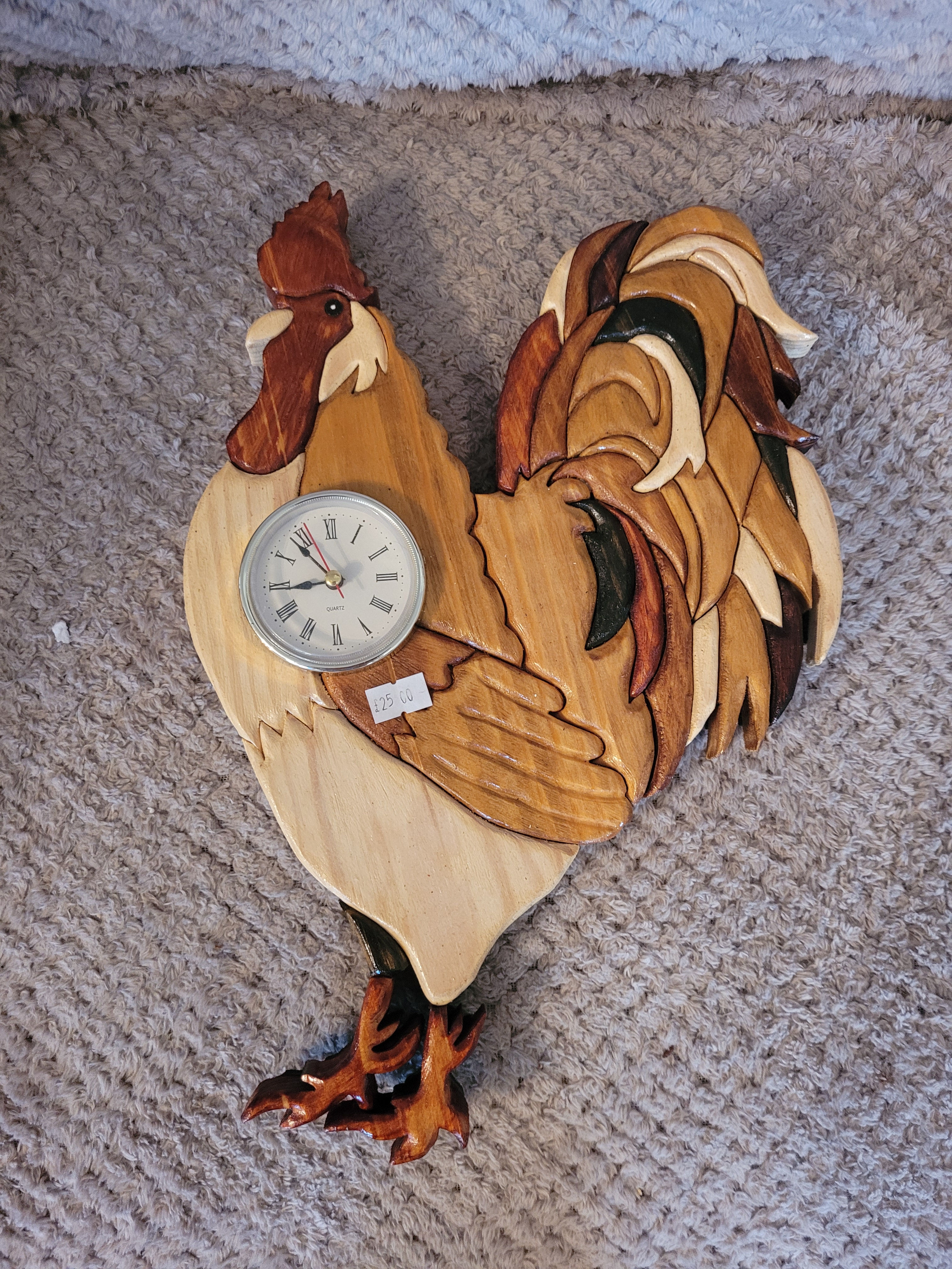 Cockerel Clock
