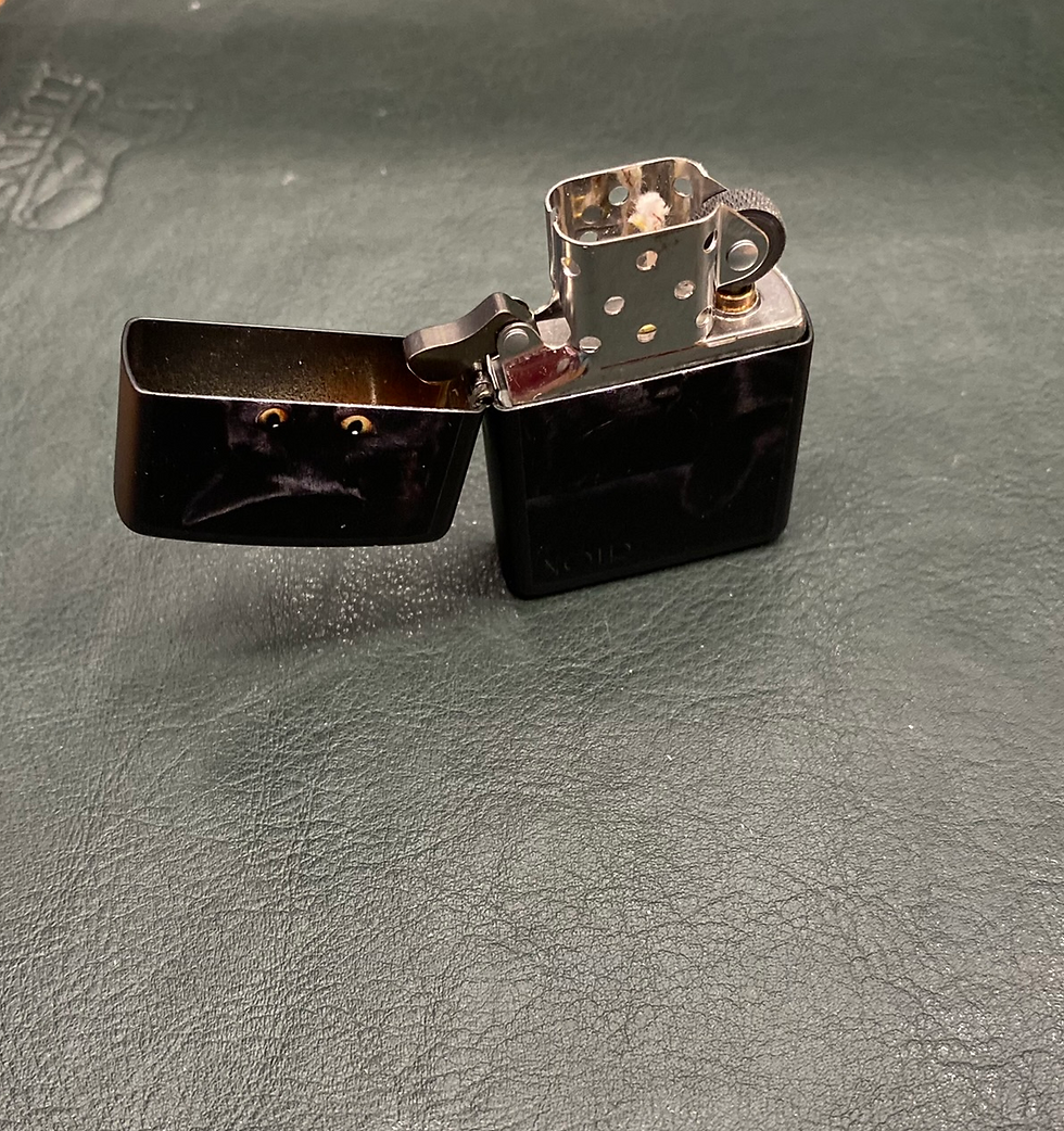 Miniatura: Accendino Zippo Gatto Noir