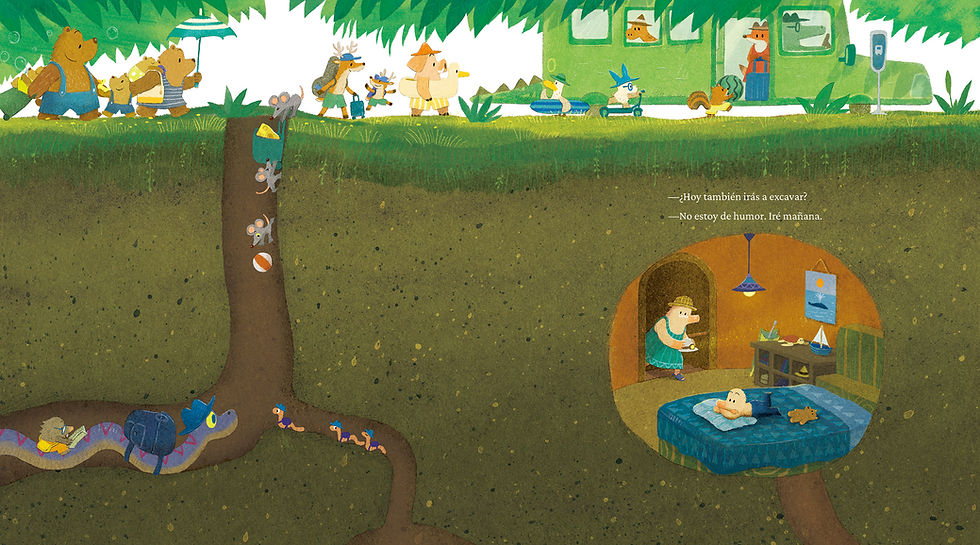 Miniatura: El verano del topo