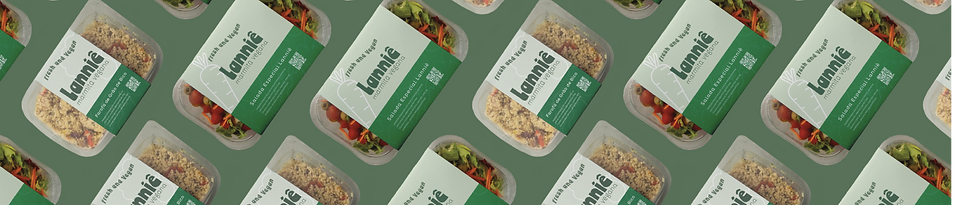 Identidade visual para um restaurante vegano.