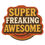 Thumbnail: Old Gold Super Freaking Awesome T-Shirt