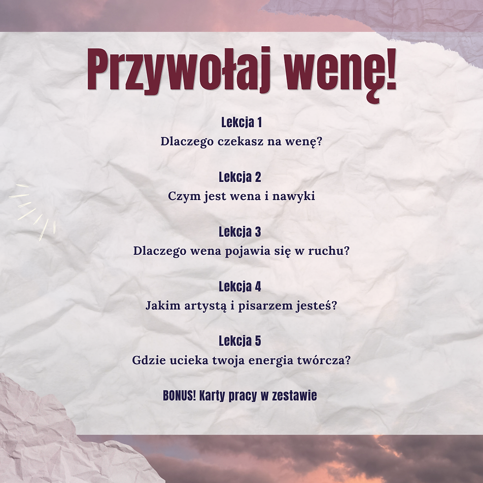 Miniatura: Przywołaj Wenę! Kurs Literacki + Workbook