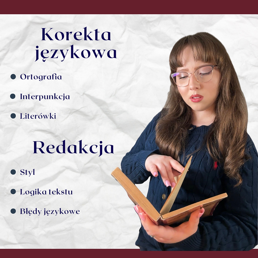 Miniatura: Korekta językowa i Redakcja Twojego tekstu