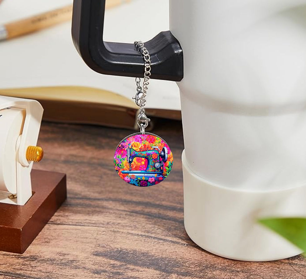 Vintage Sewing Machine Charm