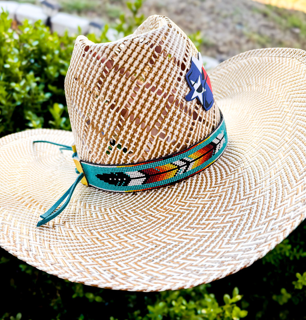 Thumbnail: Western Beaded Hat Band