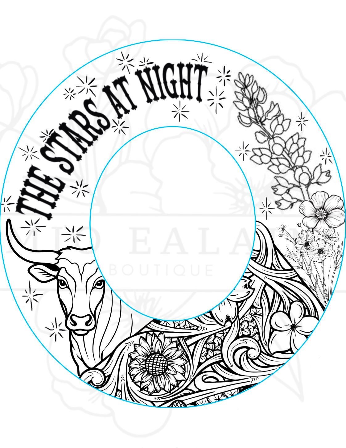 Pre-order Custom Hand Burned Hat- The Stars At Night