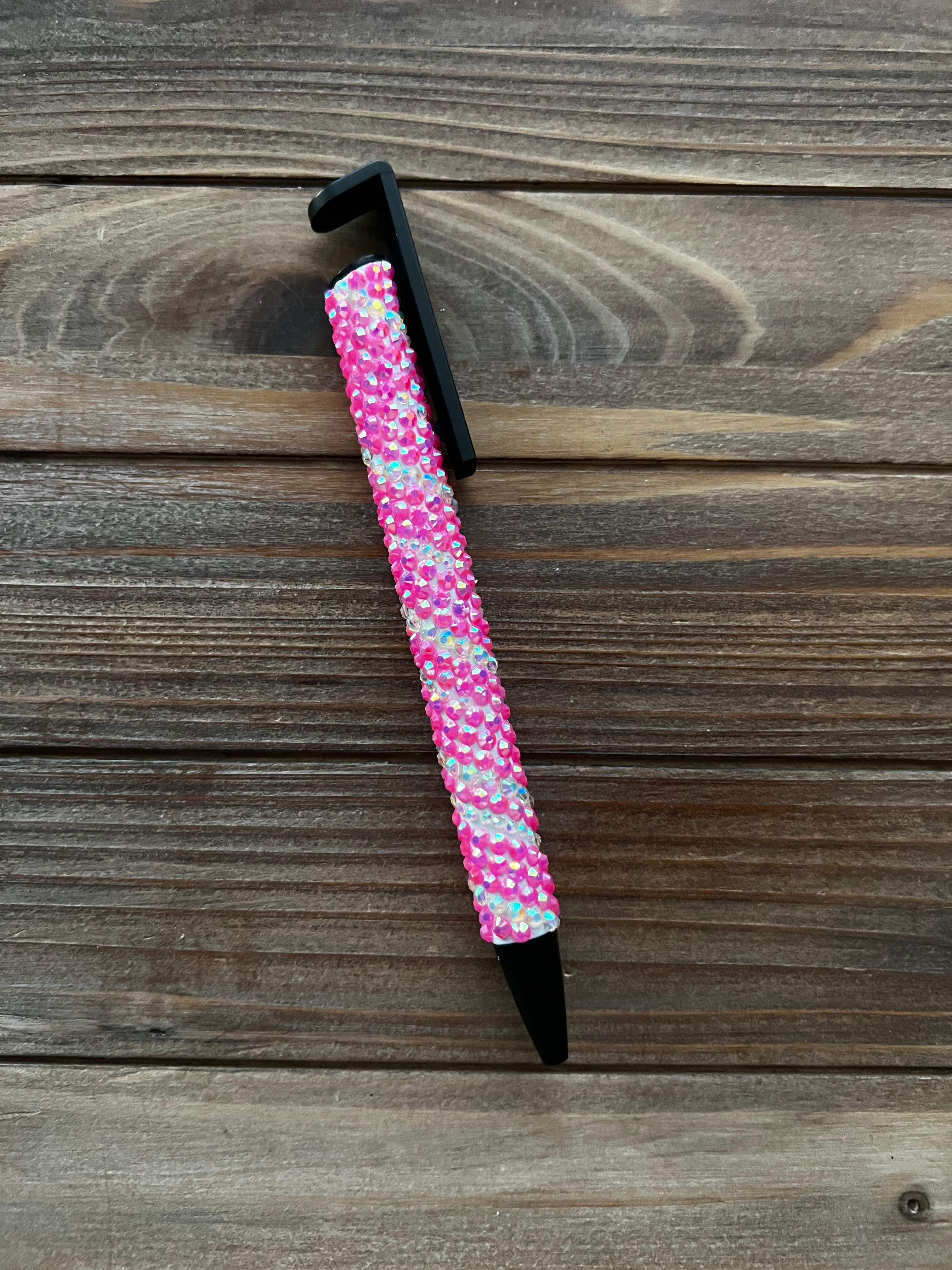 Rhinestone Pen-Pretty In Pink