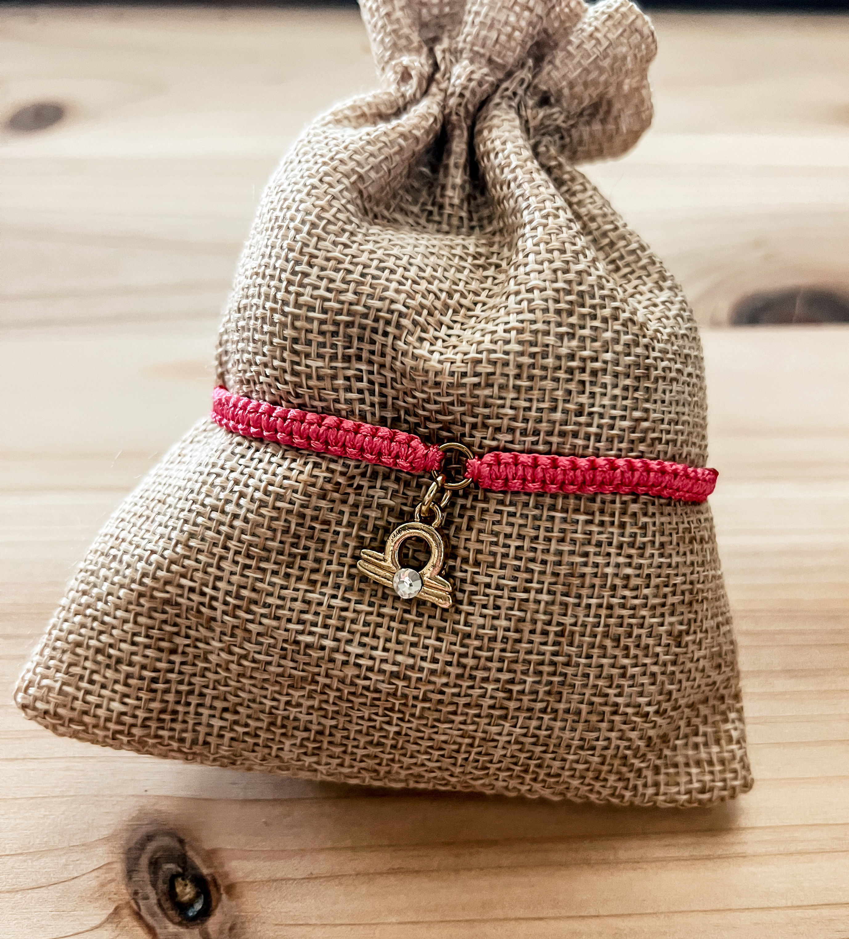 Knotted Zodiac Bracelet- Libra