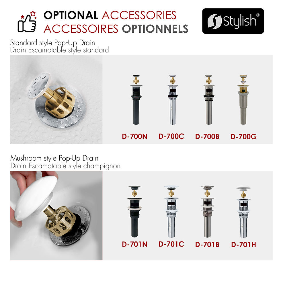 Miniature : STYLISH 20'' Undermount Bathroom Sink CHIC P-200