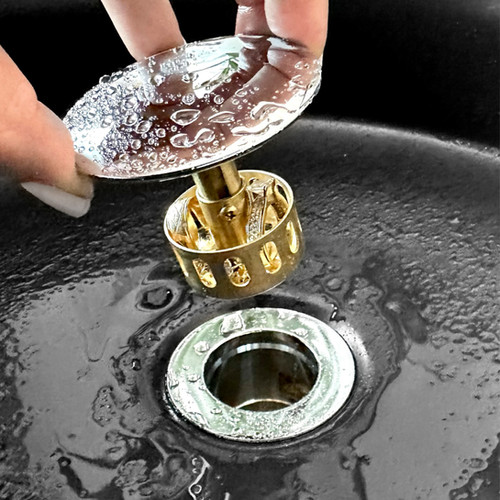 STYLISH POP-UP DRAIN NO OVERFLOW D-702C | sinksdirect.ca