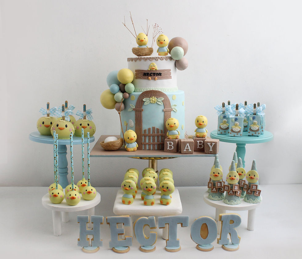 Mesa de dulces baby shower